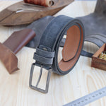 Load image into Gallery viewer, Personalized Luxury Modern Nut Leather Men Belt
