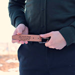 Load image into Gallery viewer,  Customized EngCustomizable Black Engraved Leather Beltraved Message Inside Classic Belt
