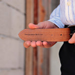 Load image into Gallery viewer, Unique Personalized Tan Leather Belt
