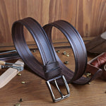 Load image into Gallery viewer, Unique Personalized Brown Leather Belt
