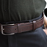 Load image into Gallery viewer, Unique Personalized Brown Leather Belt
