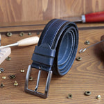 Load image into Gallery viewer, Unique Personalized Black Leather Belt
